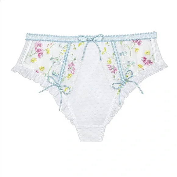 FOR LOVE & LEMONS Midsummer Floral Hi-Waist Panty - Picture 12 of 12